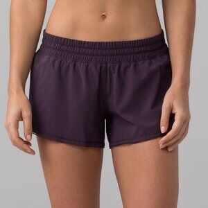 Lululemon Seek The Heat Short II – Black Currant, 2.5” Inseam
